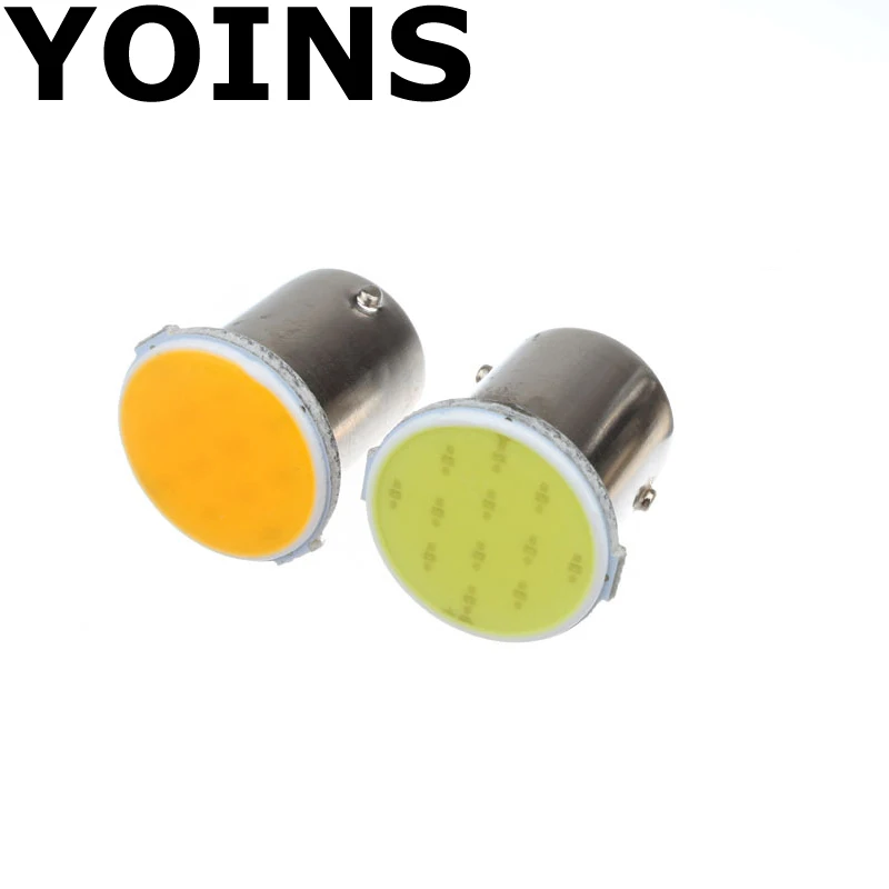 10x хит продаж cob led 12SMD 1156 ba15s 12В лампы RV трейлер грузовик интерьерный светильник
