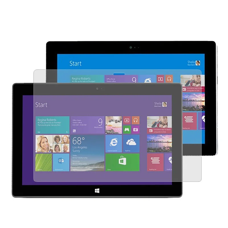 Новая Антибликовая матовая защитная пленка для экрана + 1x Стилус Microsoft Surface Pro 1 Pro2 2