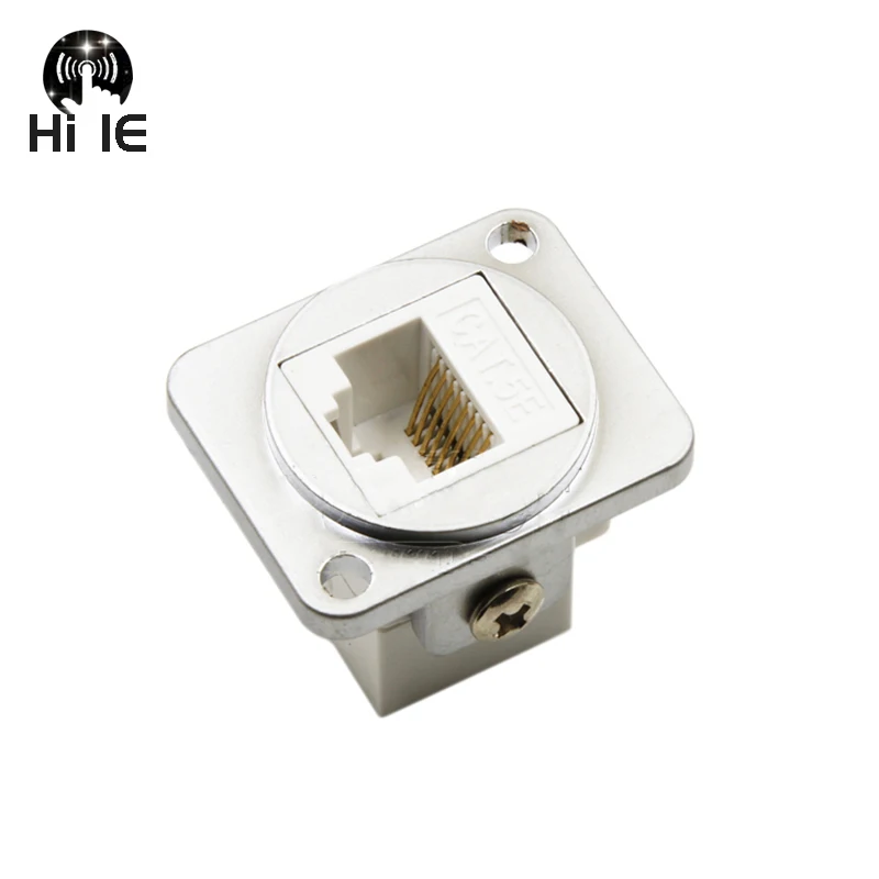 RJ45 Coupler Ethernet D-type Socket Module Cable Joiner CAT 5 5E Extender Network Connector 8pin | Обустройство дома