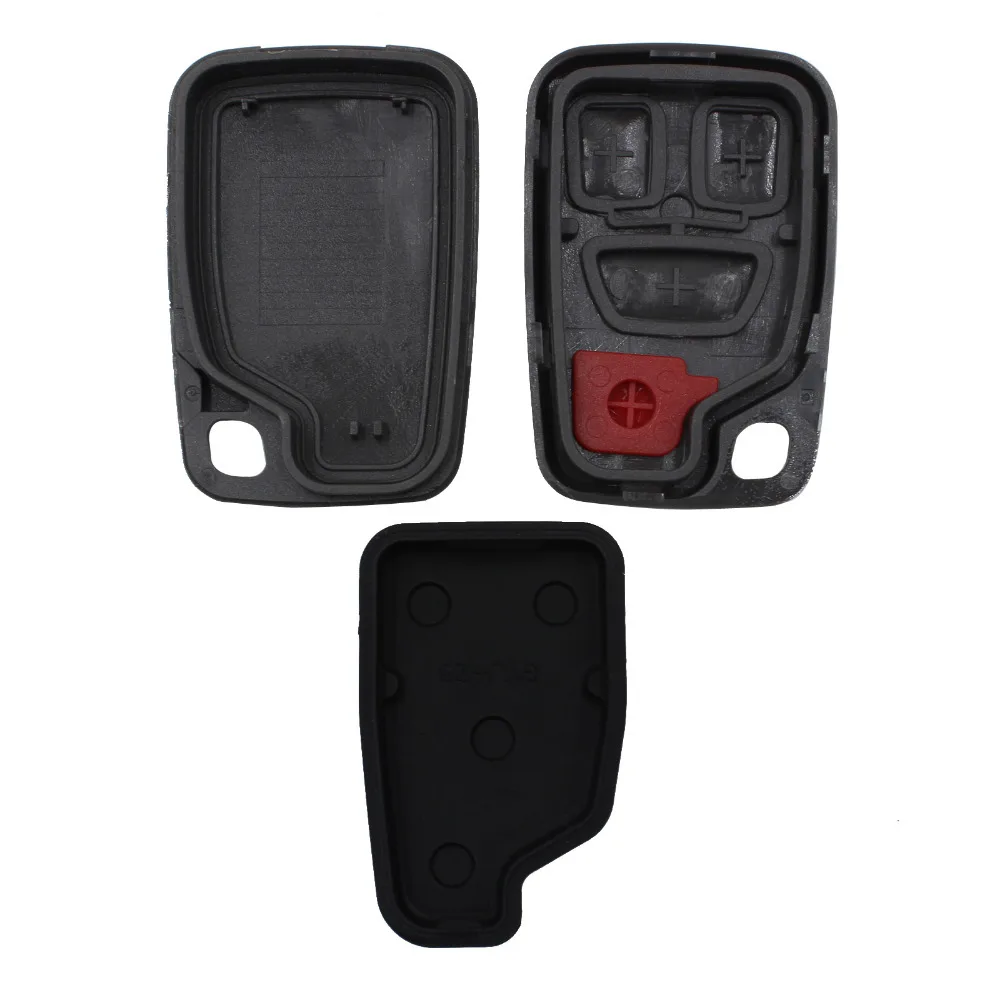 KEYYOU 3 + 1 кнопка Автомобильный ключ без ключа чехол для ключей Fob 4 кнопки Стайлинг