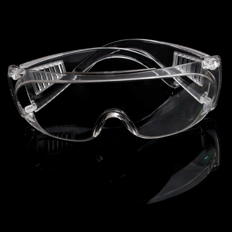 

New Clear Vented Safety Goggles Eye Protection Protective Lab Anti Fog Glasses