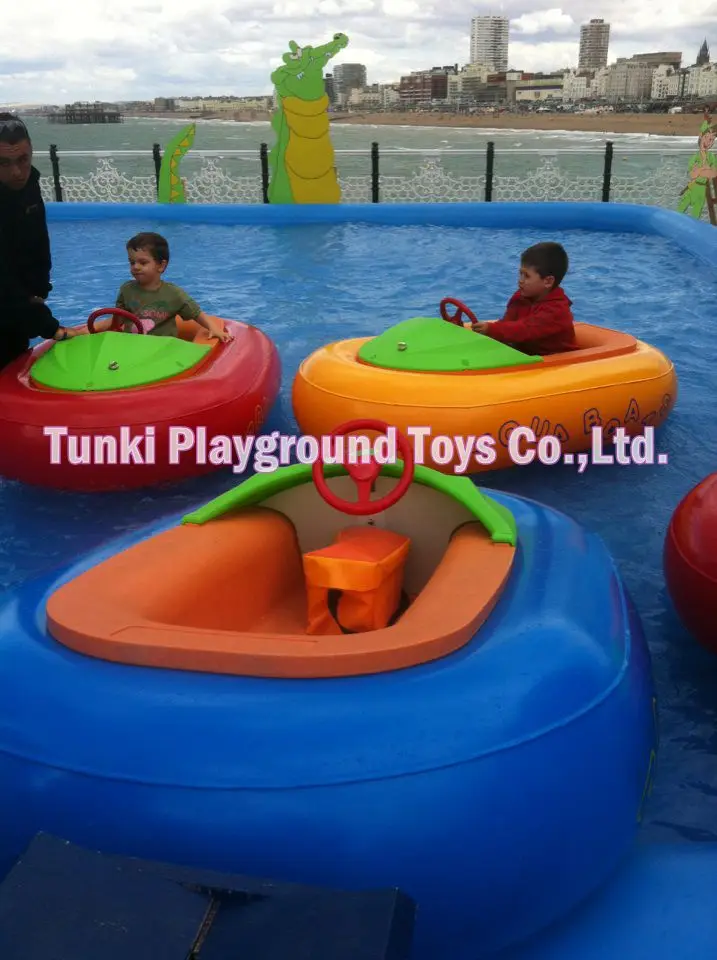 

Children electric kids water bumper boat, inflatable bumper boats for sale