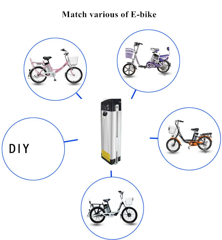 Новый литий-ионный аккумулятор для электровелосипеда 48 В 14 Ач электровелосипед с