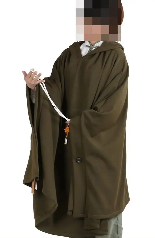 Унисекс Зима и весна хлопок теплые буддийские костюмы халаты ковер буддизм