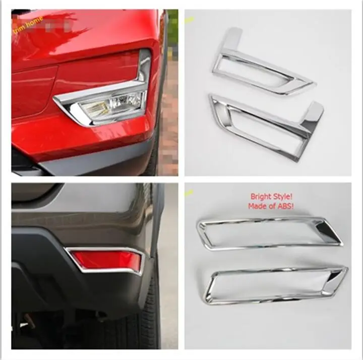 Передняя противотуманная фара Lapetus + задняя для Nissan Rogue / X trail 2017 2020 ABS|garnish molding|trim
