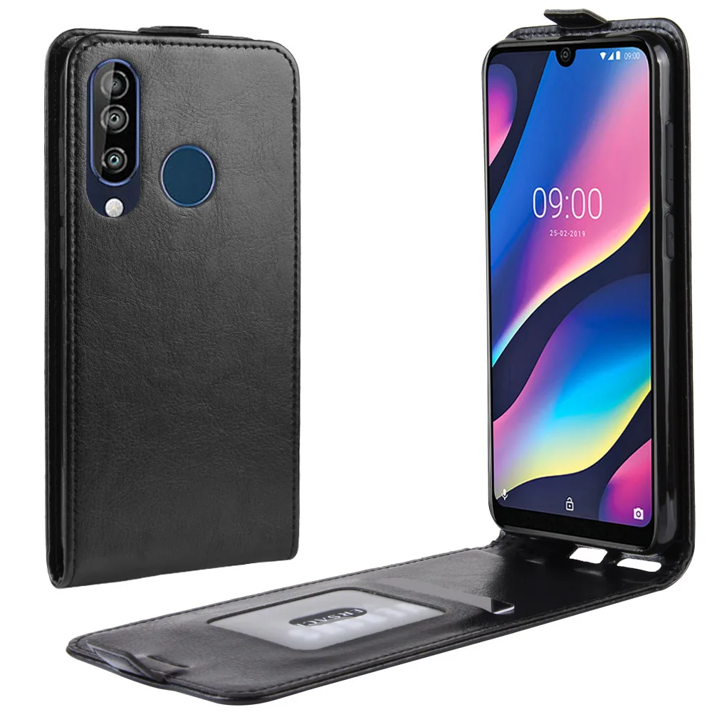 Для Wiko View 3 чехол вертикальный роскошный Флип PU кожаный для View3 Магнитный с