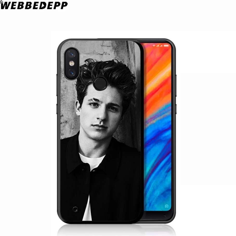 WEBBEDEPP Charlie Puth Rapper Soft Case for Xiaomi Mi 9T 9 8 SE 6 A1 A2 A3 Lite MiA1 MiA2 MiA3 F1 MAX 3 Mi8 CC9E CC9 |