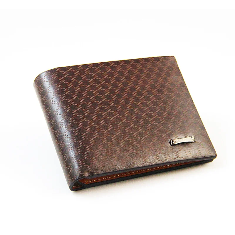 

Men Wallet Vintage Fashion Bifold Male Short Card Wallet Pu Leather Purse For Men Card Holder Coin Purse Cover on slim wallet