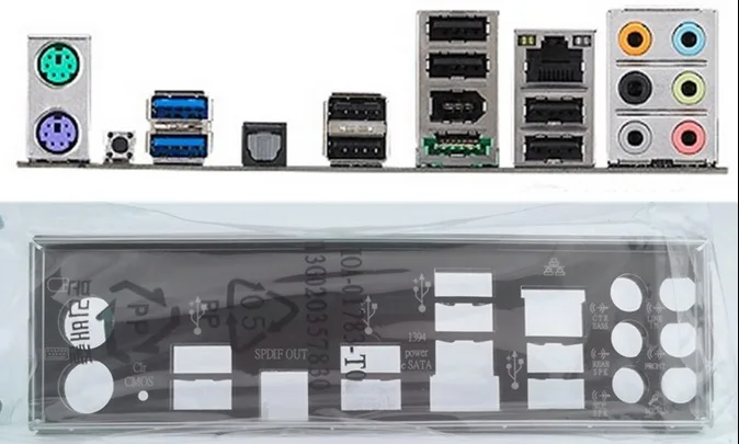 

Новая защитная задняя пластина ввода/вывода для материнской платы M4A89TD PRO/USB3 just shield backplate Бесплатная доставка