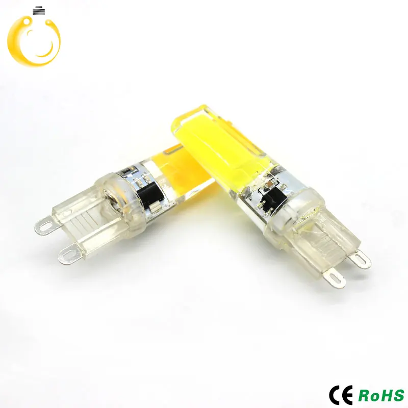 G9 G4 Светодиодная лампа 220В 9 Вт COB SMD Led освещение лампы заменить галогенные