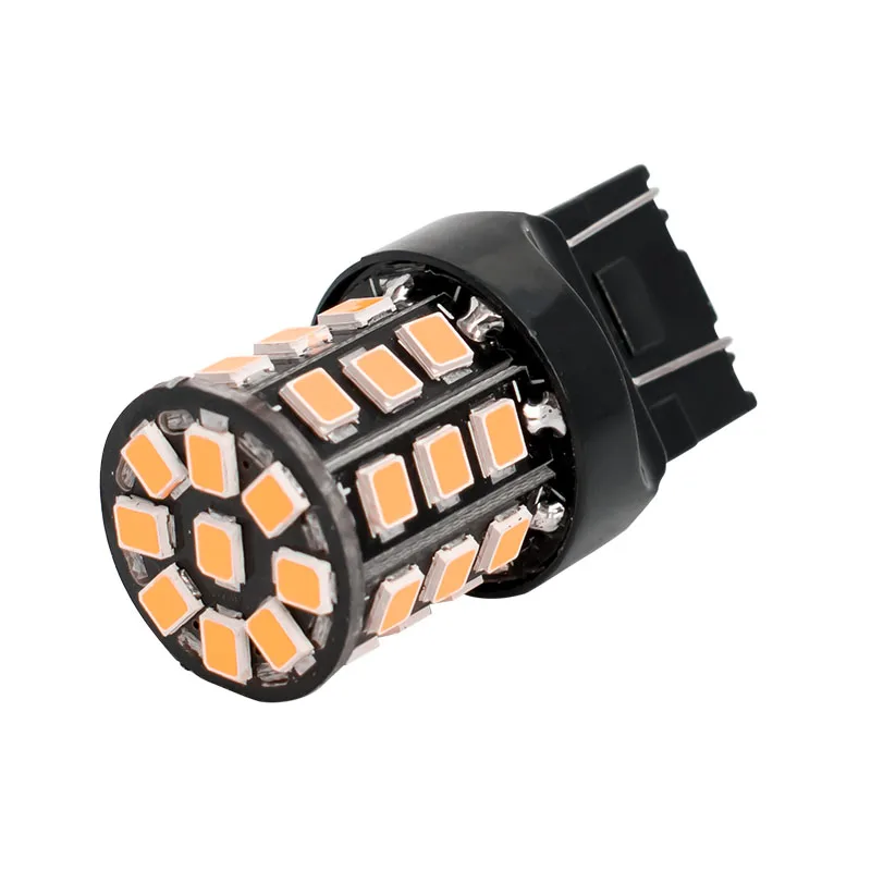 4 шт. Автомобильные светодиодные лампы T20 7443 W21/5W 33 SMD 2835 21/5 Вт|12v car led lamp|car lightsignal |