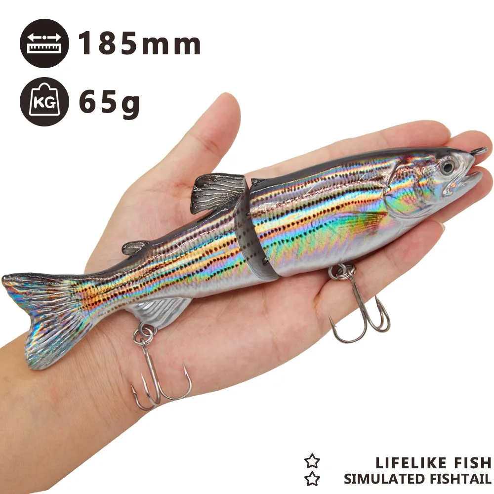 Hunthouse 2020 многосекционная приманка жесткая из АБС пластика шарнирная Лучшая цена