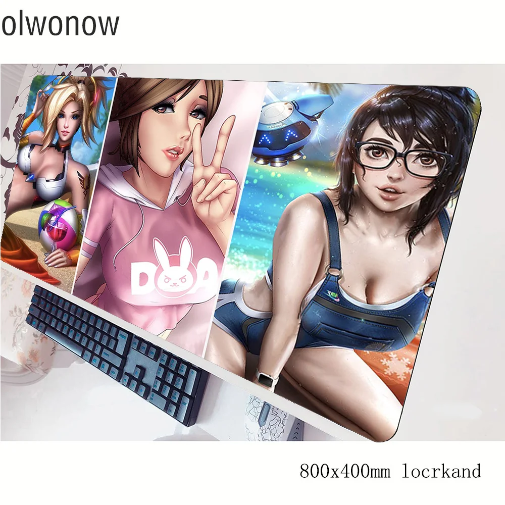 Игровой коврик для мыши overwatch 800x400x3 мм эргономичный мыши|Коврики мышей| |