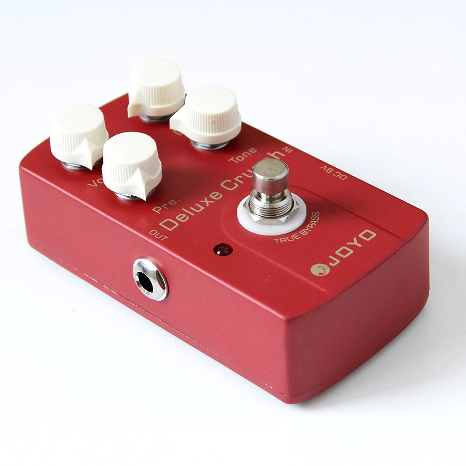 

JOYO JF-39 Deluxe Crunch Distortion Pedal with True Bypass Design and Pedal Connector / Guitar Parts Accessories