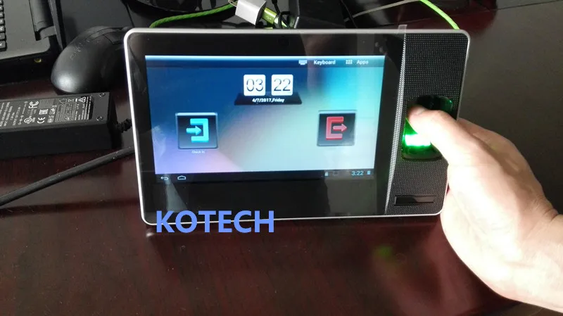 Бесплатная доставка! Biosmart Zpad ZKteco отпечаток пальца посещаемость времени Android