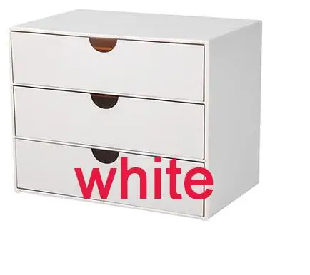 white Многофункциональная коробка для хранения большой емкости офисная коробка книжная полка папка для документов алмазная живопись настольная книга Органайзер SD9039 - Цвет: white