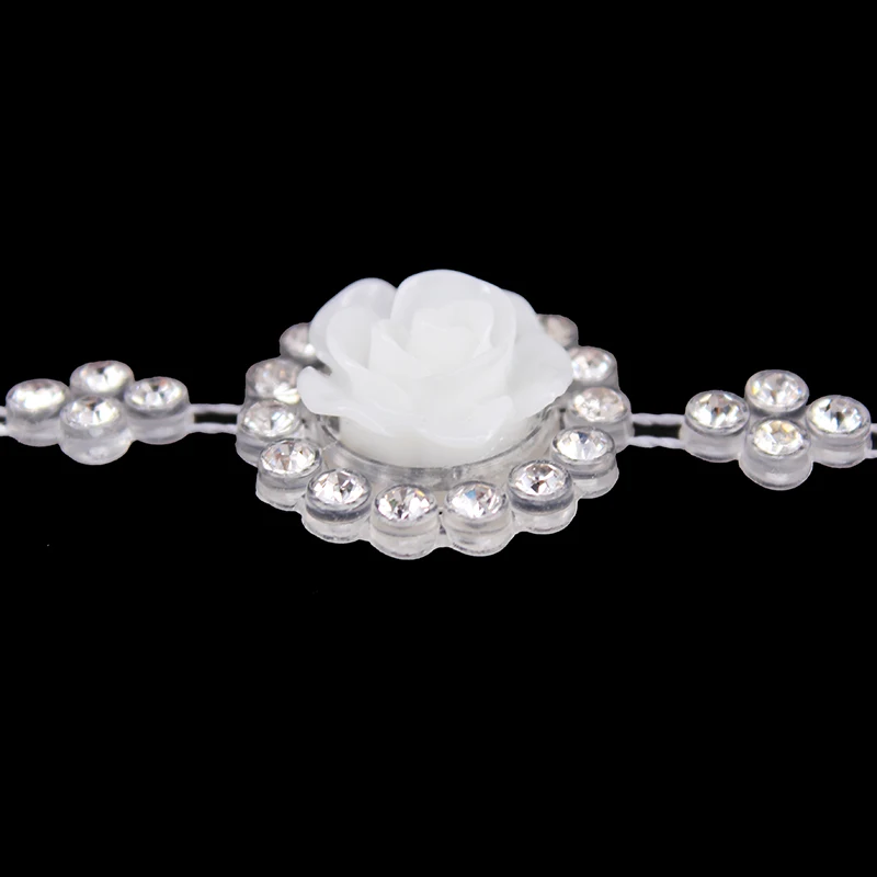 Кружевной Костюм с цепочкой и кристаллами 1 ярд пришивная Отделка лентой 22 мм t581 |