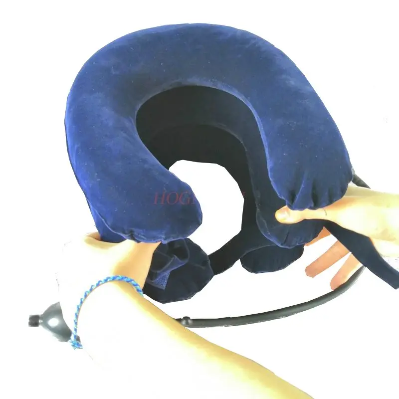 

neck stretching devices Three-layer inflatable tractor neck male and female home office inflatable neck massager
