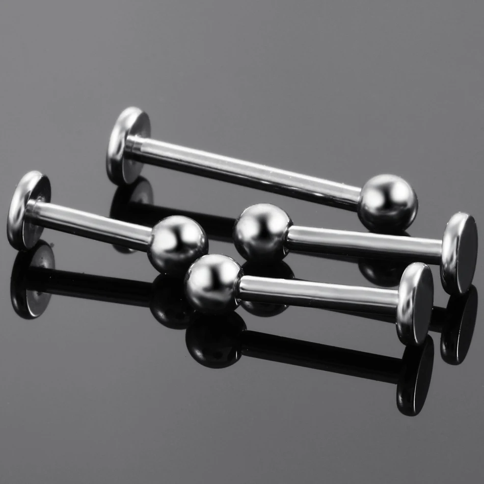 Титановые кольца для пирсинга губ