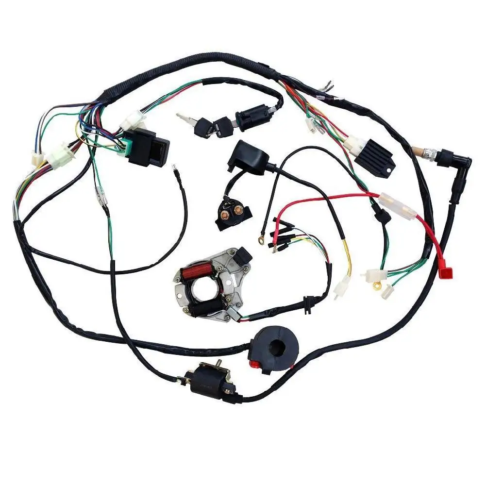 Полный комплект электропроводки ATV Quad Gokart катушка CDI для 50 70 90 110 куб. См|Зажигание