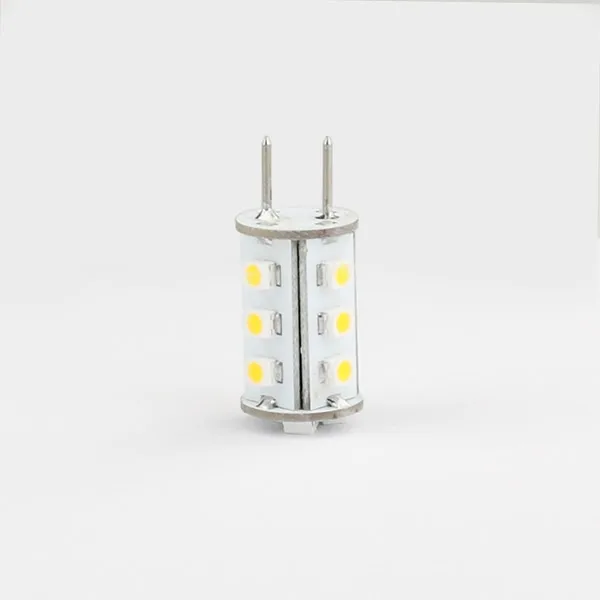 Диммируемая Светодиодная лампа 12 В постоянного тока GY6.35 15 светодиодов 3528SMD 0 9 Вт