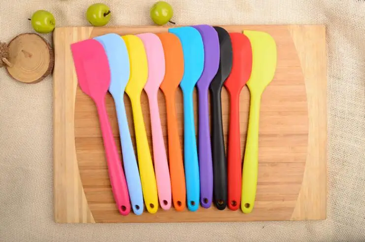 Многоцветная пищевая антипригарная силиконовая шпатель для масла набор