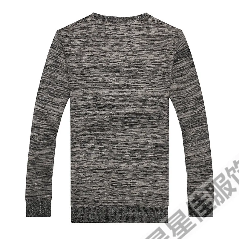 8XL 6XL 5XL 4X Новинка Осень Зима Мужской пуловер Свитера хлопок Повседневный свитер с