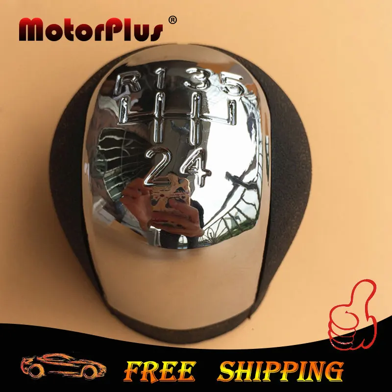 Ручка переключения передач Newbee 5/6 ручка для OPEL VECTRA C SIGNUM 2002 2003 2004 2005 хромированный