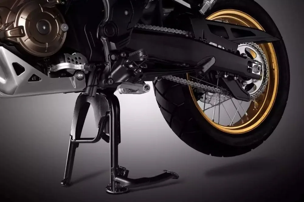 CRF1000L черный Центральный стояночный кронштейн центральный Стенд Подставка для Honda CRF 1000L CRF1000 L Африка Твин