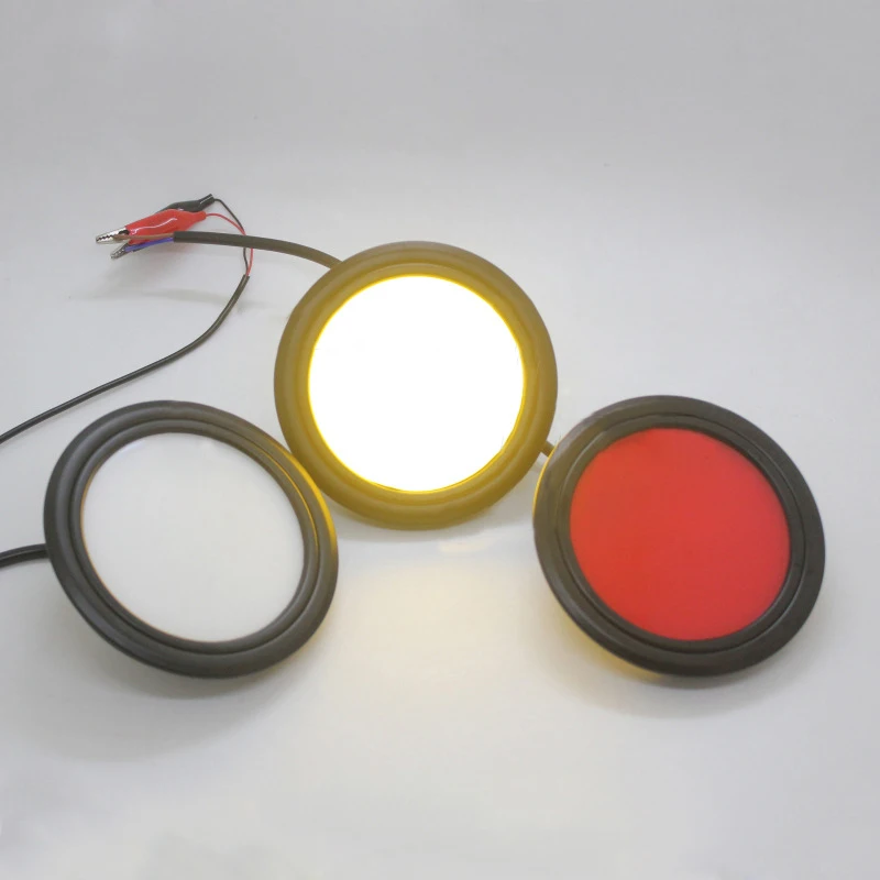 

1Pair COB Truck Tail Lights Red/Yellow/White Indicator Warning Lamp for 12V 24V Bus Trailer Lorry Van