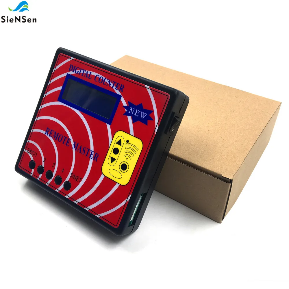 SieNSen 10th Generation Newest Screen Wireless Digital Counter Remote Master Frequency Tester Fixed/Rolling Code Copying Tool |