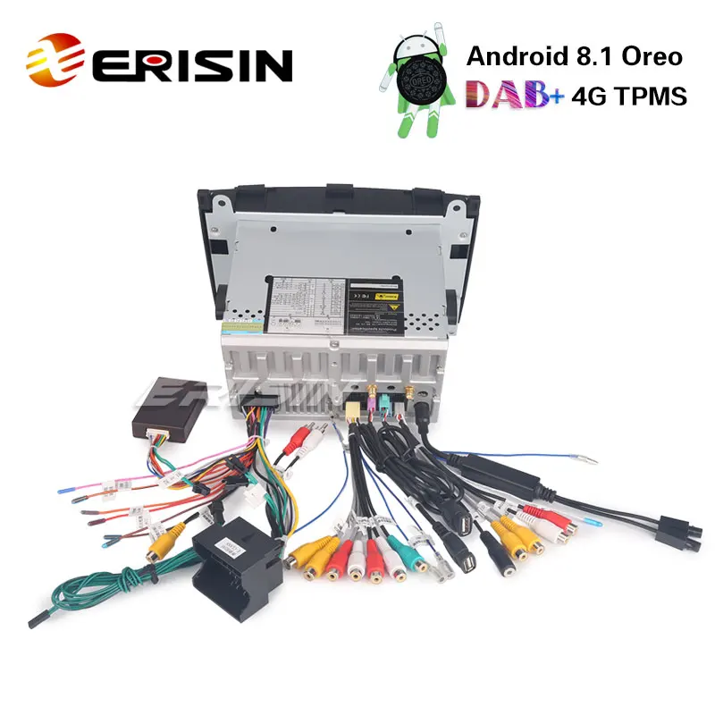 Erisin ES2892B 9 &quotНовый Android 8 1 автомобиля gps навигации радиостанция DAB + 4 г без DVD для Benz A