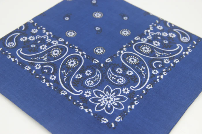 Винтажный женский квадратный шарф Пейсли платок с принтом в стиле ретро