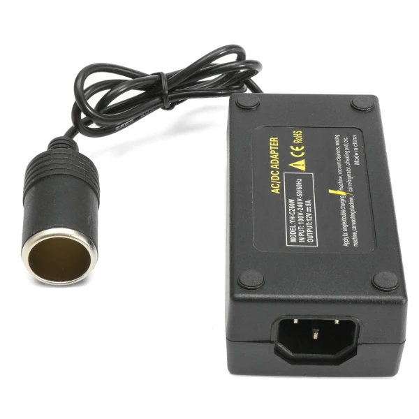 AU 3Pin 110-240 В в DC 12 В 5A автомобильный прикуриватель AC-DC преобразователь питания адаптер Инвертор ПИТАНИЕ ТРАНСФОРМАТОР 110 В 220 в 60 Вт
