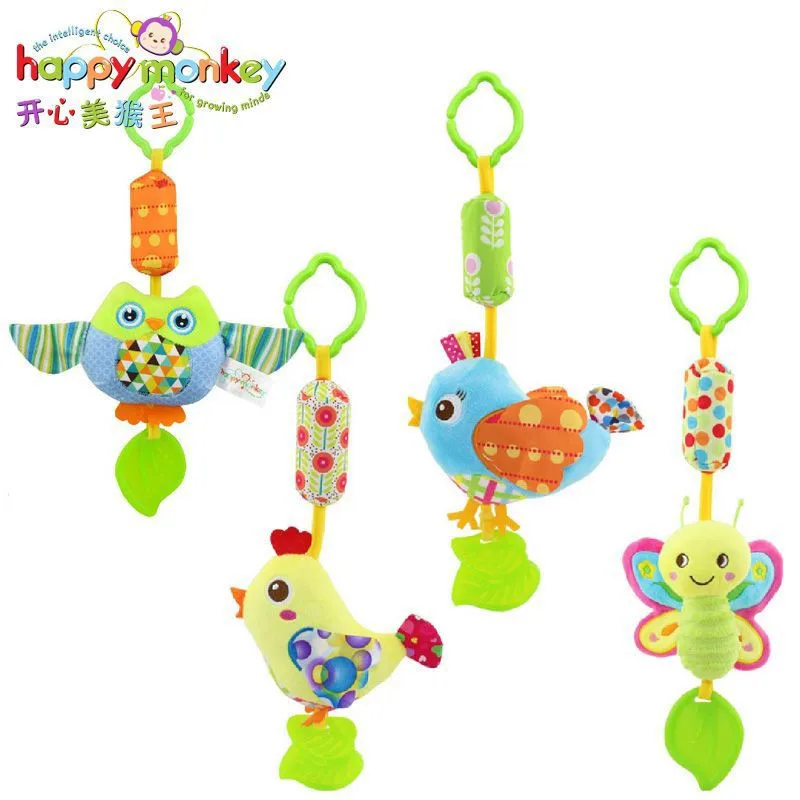 Happy Monkey Wind Chime возьмите с собой животных стилей детские игрушки на кроватку