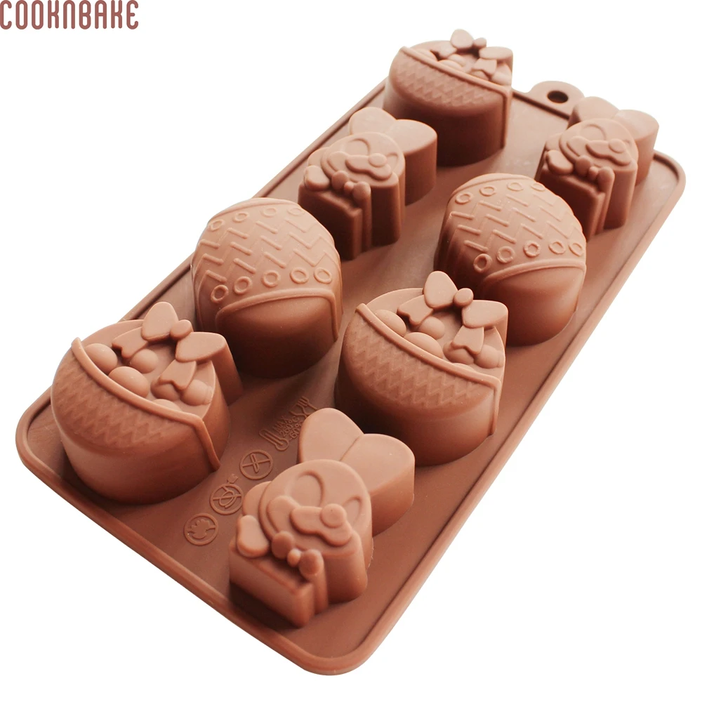 COOKNBAKE силиконовая форма сделай сам для шоколада льда желе пудинга пасхальных яиц
