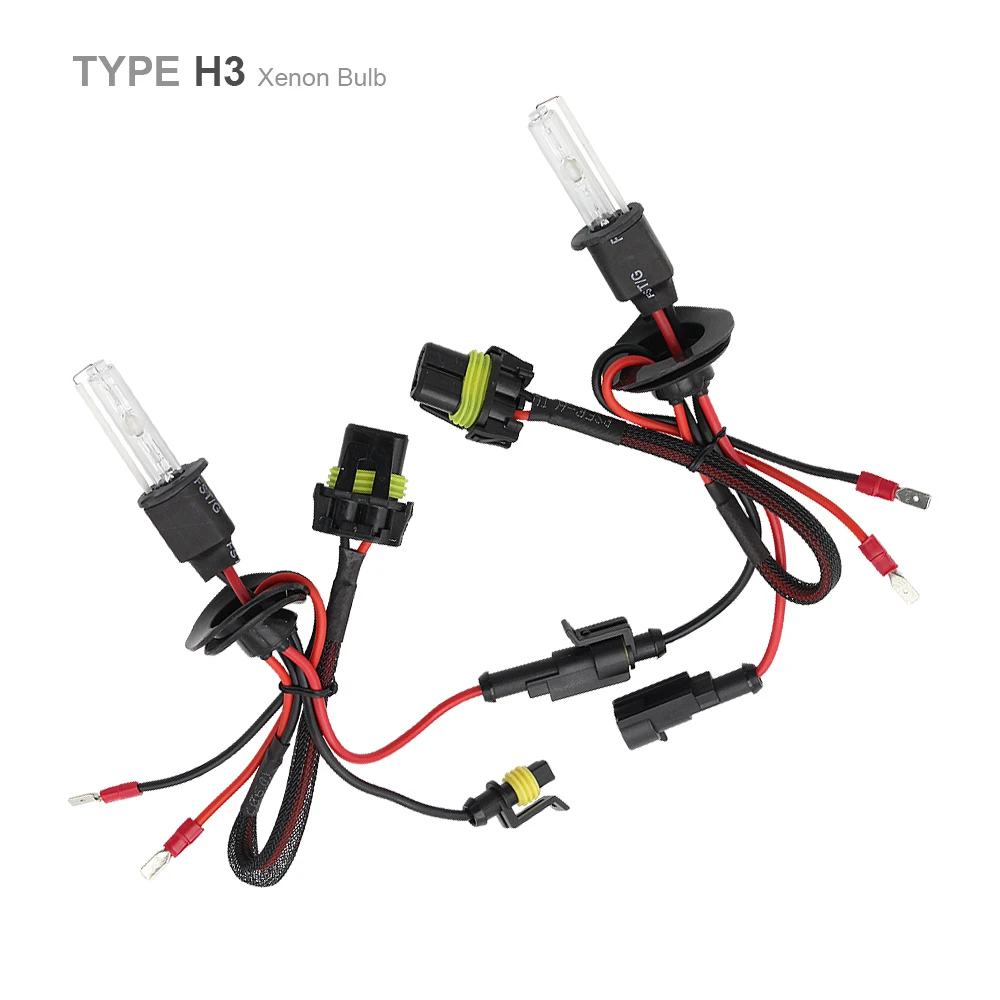 2 шт. 12 V 35 W HID Xenon комплект для преобразования света H1 H3 H7 H11 9005 9006 автомобильные ксеноновые лампы авто фары 3000 k-12000 k