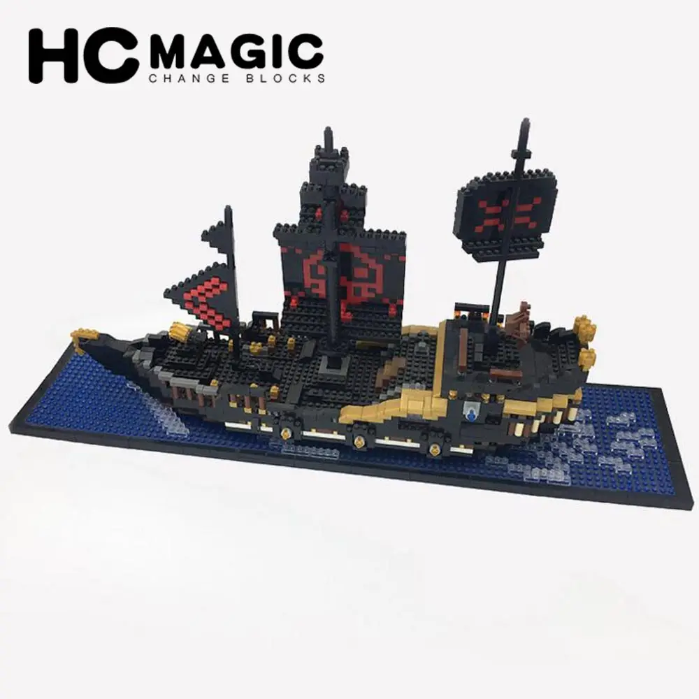 Детский конструктор HC MAGIC модель со стразами и черным жемчугом 9033 | Игрушки хобби