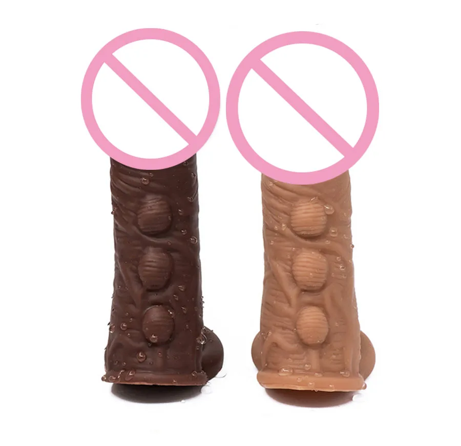 Силиконовые пенис Extender рукав и презерватив многократного использования. петух