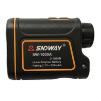 sndway sw 1000a 1000m laser range finder scope meter speed measurer monocular rangefinder 6x distance outdoor sports monocular