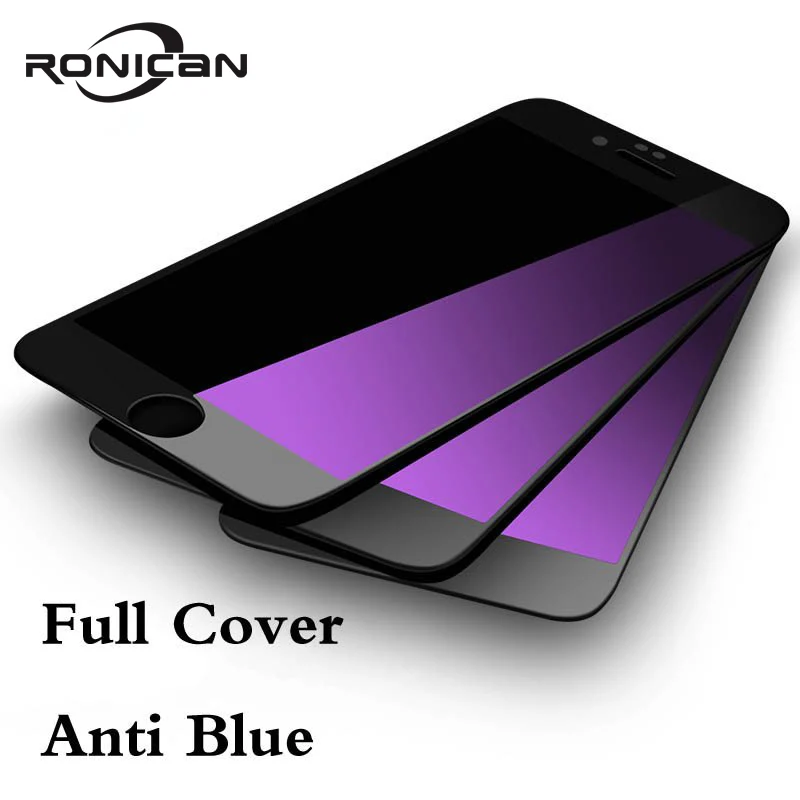 RONICAN 9H 2.5D закаленное стекло с полным покрытием для Apple iphone 7 Plus защита экрана
