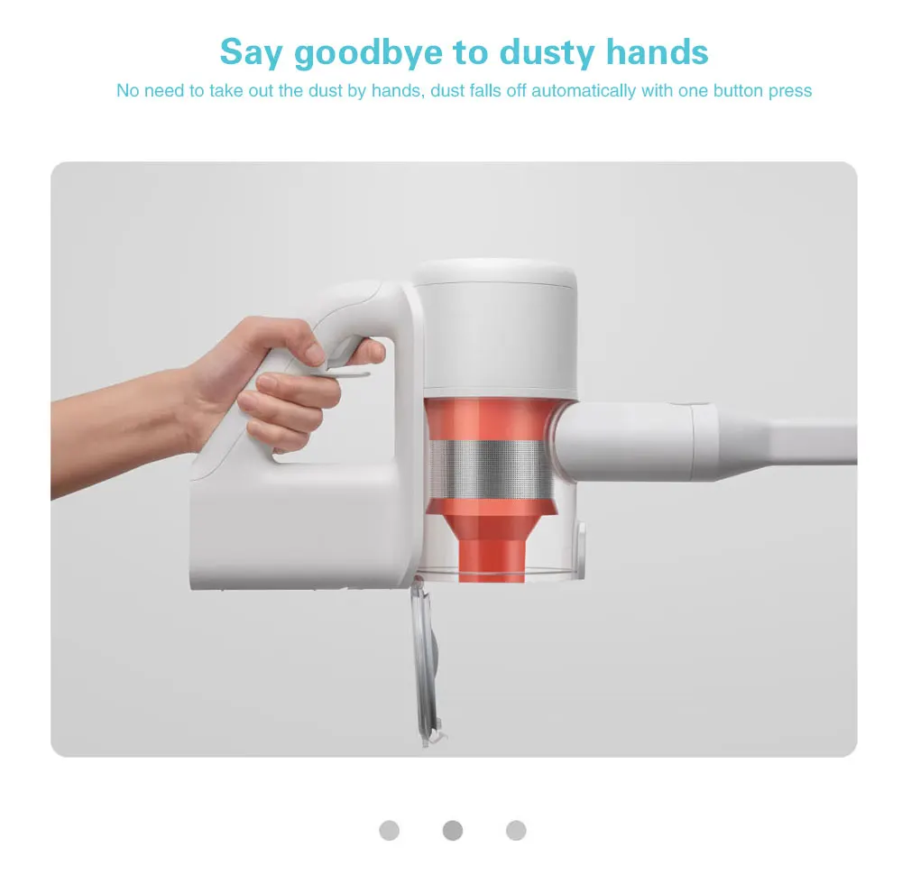 XIAOMI MIJIA Handheld Vacuum Cleaner for Home Car household Wireless aspirador 23000Pa cyclone Suction Multifunctional Brush