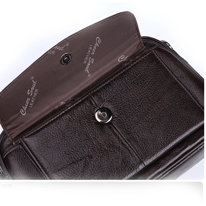 CHEERSOUL новый стиль дизайнерские кошельки из натуральной кожи мужской кошелек