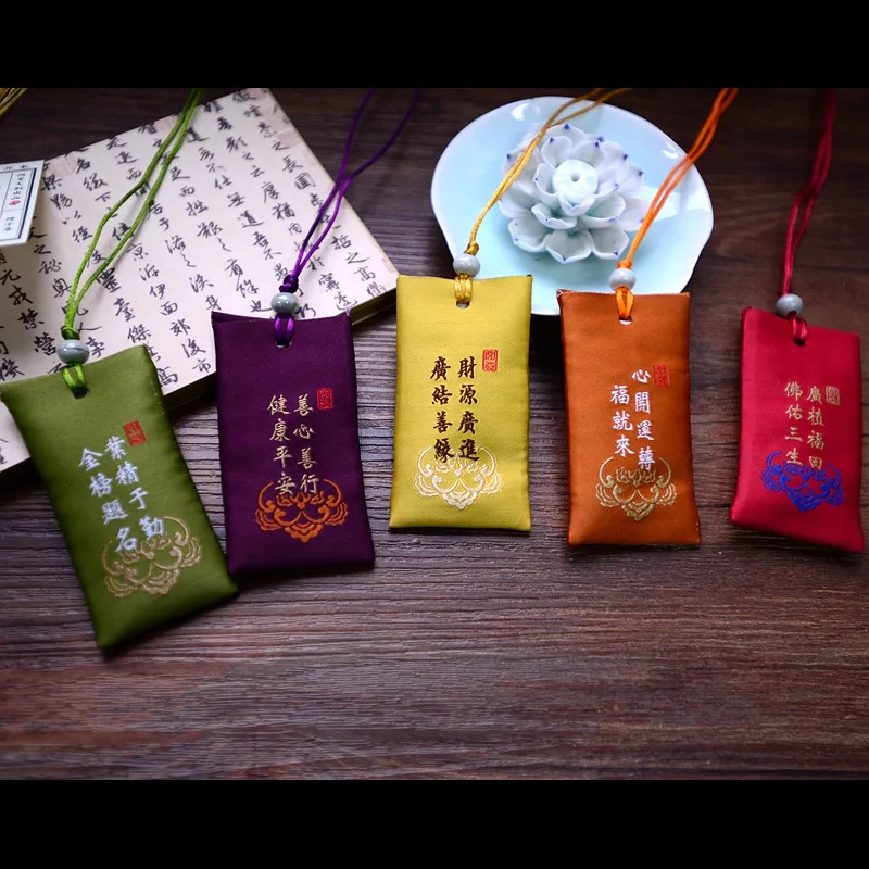 Традиционный милый подарок Omamori на удачу благосостояние 1 подвеска удачу|Игровые