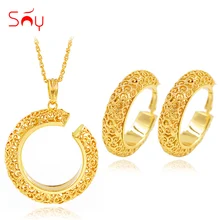 Sunny Jewelry романтические Ювелирные наборы для женщин колье серьги