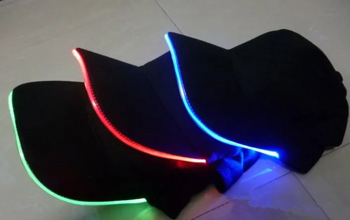 Светодиодный свет шляпа вечерние шапки для мальчиков и девочек кепки бейсболки