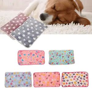 Одеяло для домашних животных, ручная стирка, коврики для кошек и собак, мягкое зимнее одеяло, согревающие коврики для сна, для путешествий