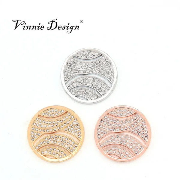 Винни дизайнерские ювелирные изделия золотой цвет подвеска для монеты 35 мм |