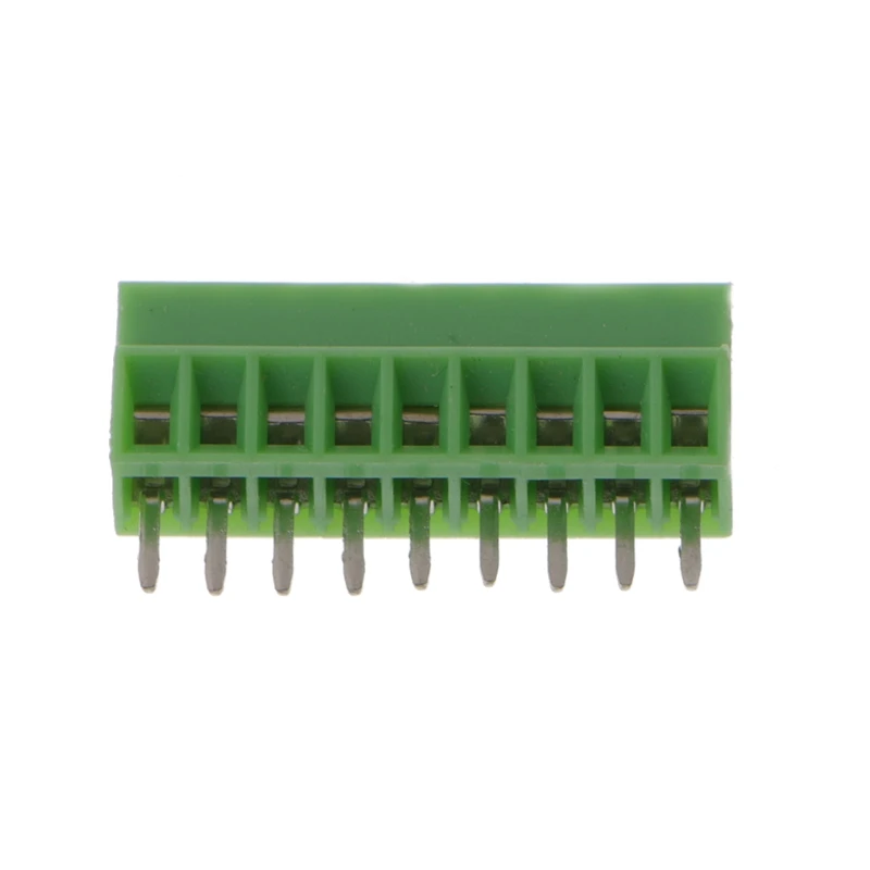 10 шт. 2Pin-10Pin винт PCB установленный клеммные блоки разъем 2,54 мм шаг