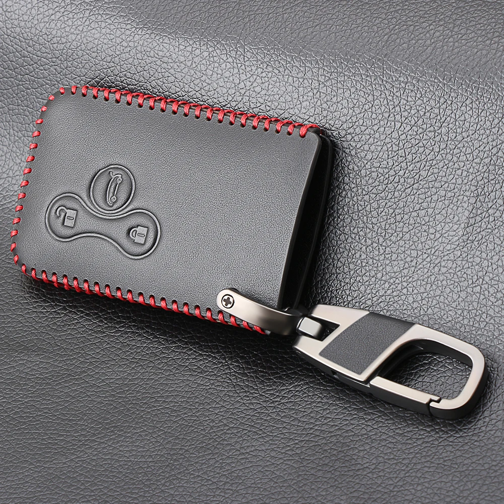 Новый Дизайн чехол для ключа автомобиля Renault Megane R.S. Стильный кожаный ключей с 3